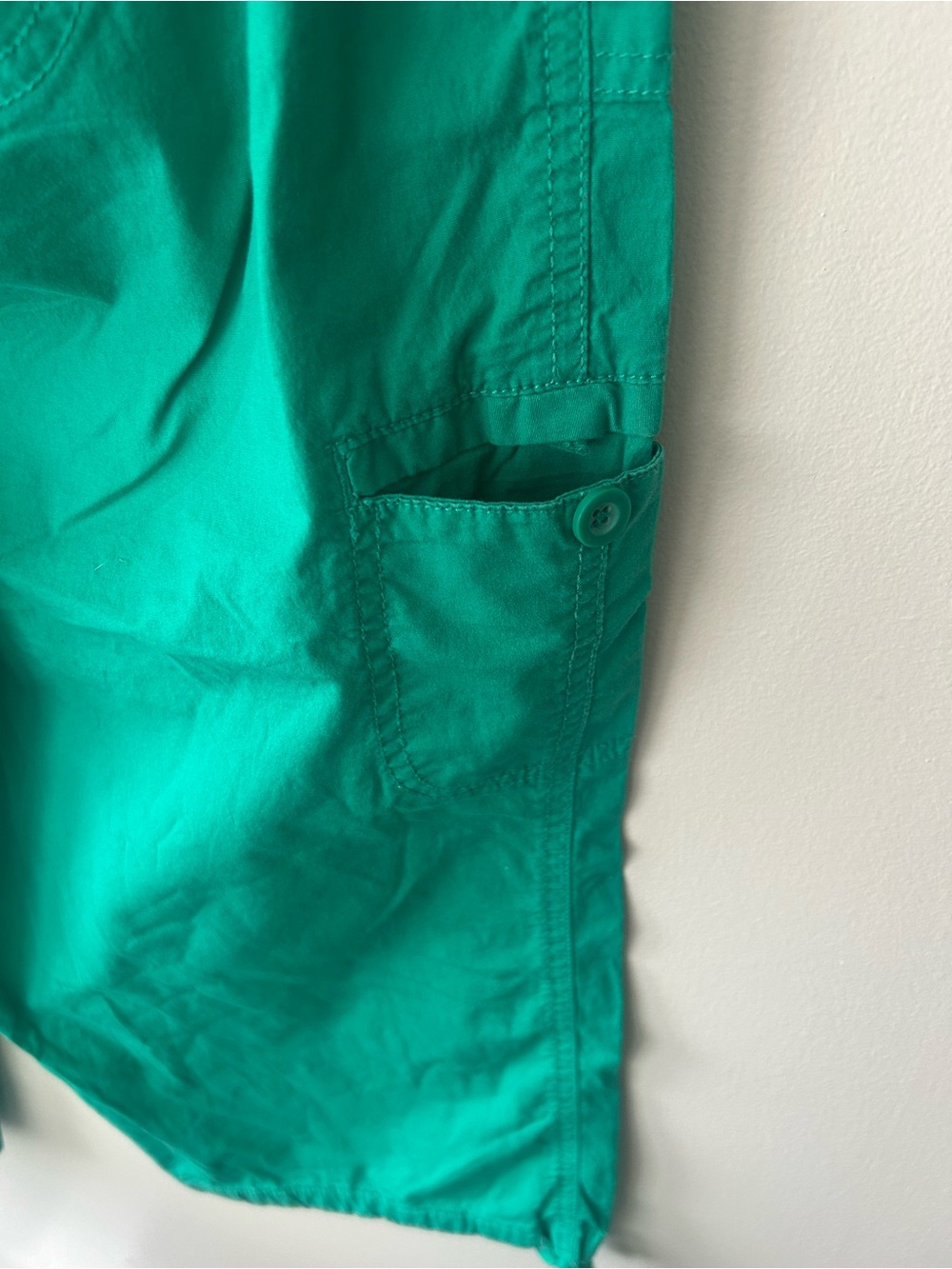 George Women's Teal Capris - Picture 3 of 4